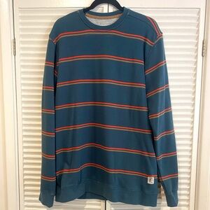 QUIKSLIVER VREWNECK SWEATSHIRT - LARGE